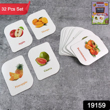 Fruit card games for activity