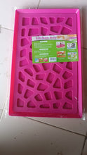 Plastic Kitchen Tray with Modern Hollow Design (40x25 cm)