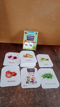 Kidkraft 32-Piece Educational Vegetable Flash Cards Set