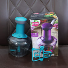 Supermom Premium Manual Push Chopper and Vegetable Cutter (750ml / 1 Pc)