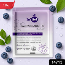 In’lief Salicylic Acid 1% Clarifying & Pore-Refining Facial Sheet Mask (1 Pc)